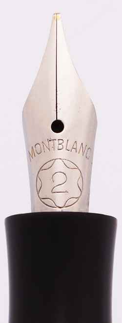 Montblanc 232 Fountain Pen (Wartime, 1940s) - Basic Black, Medium
